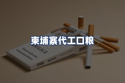 柬埔寨代工口粮